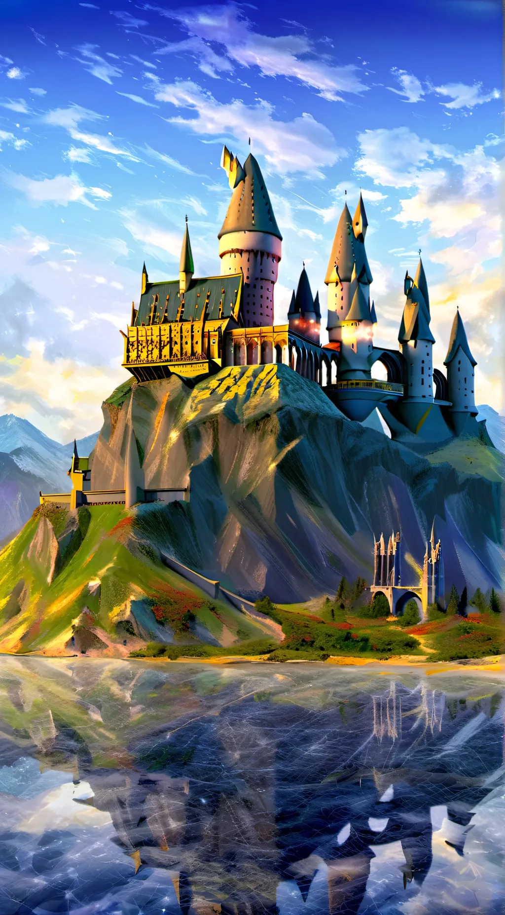 ai character: Pup academy  background