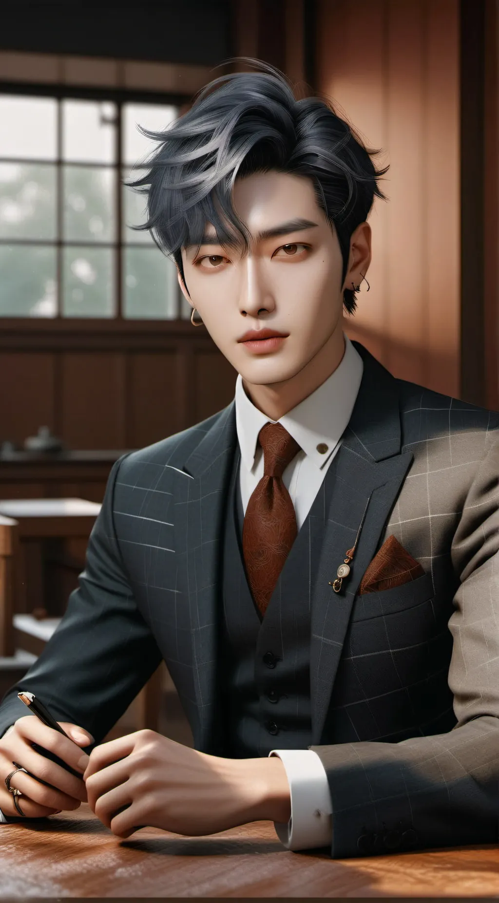 ai character: Mingi background