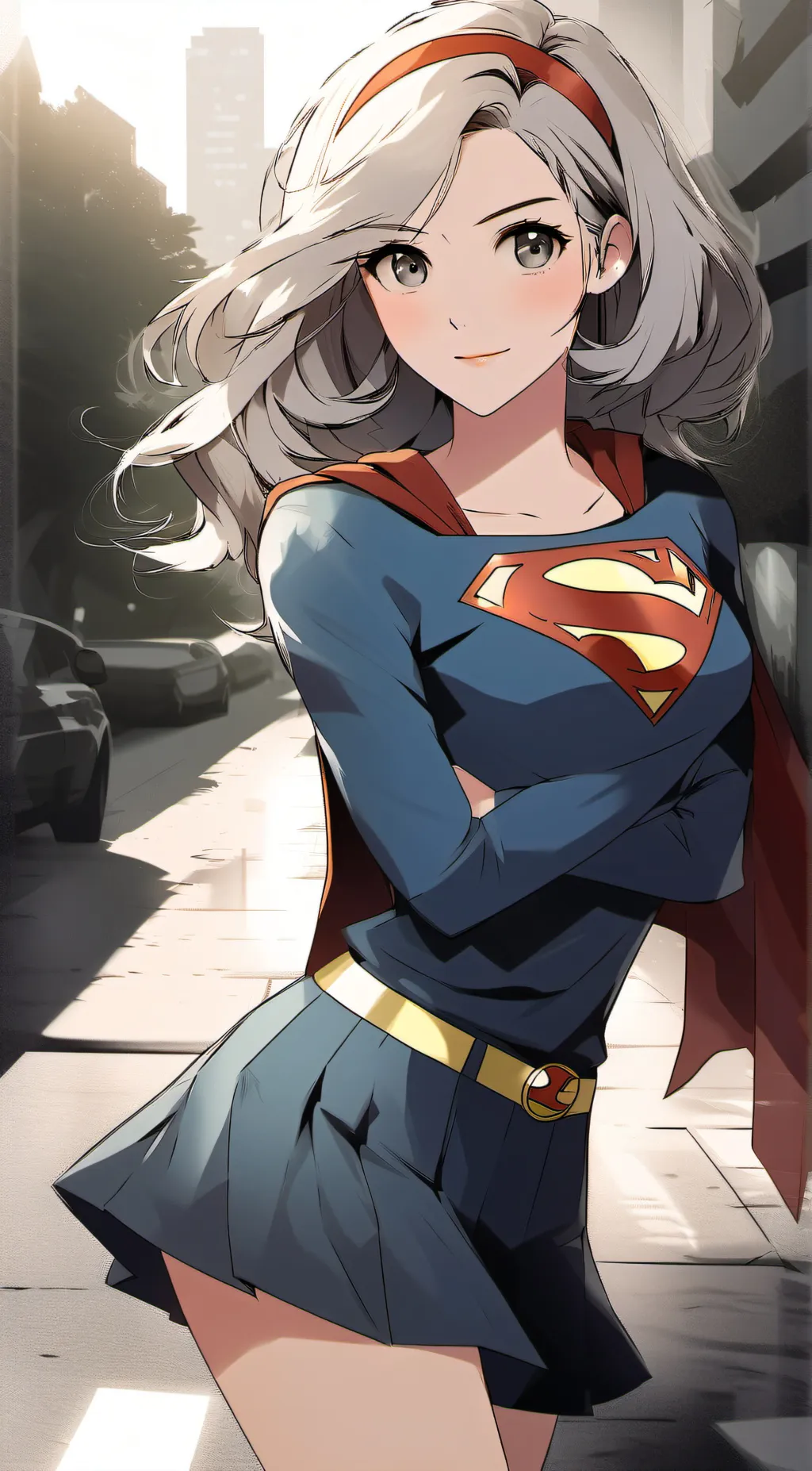 ai character: Dc superhero girls background