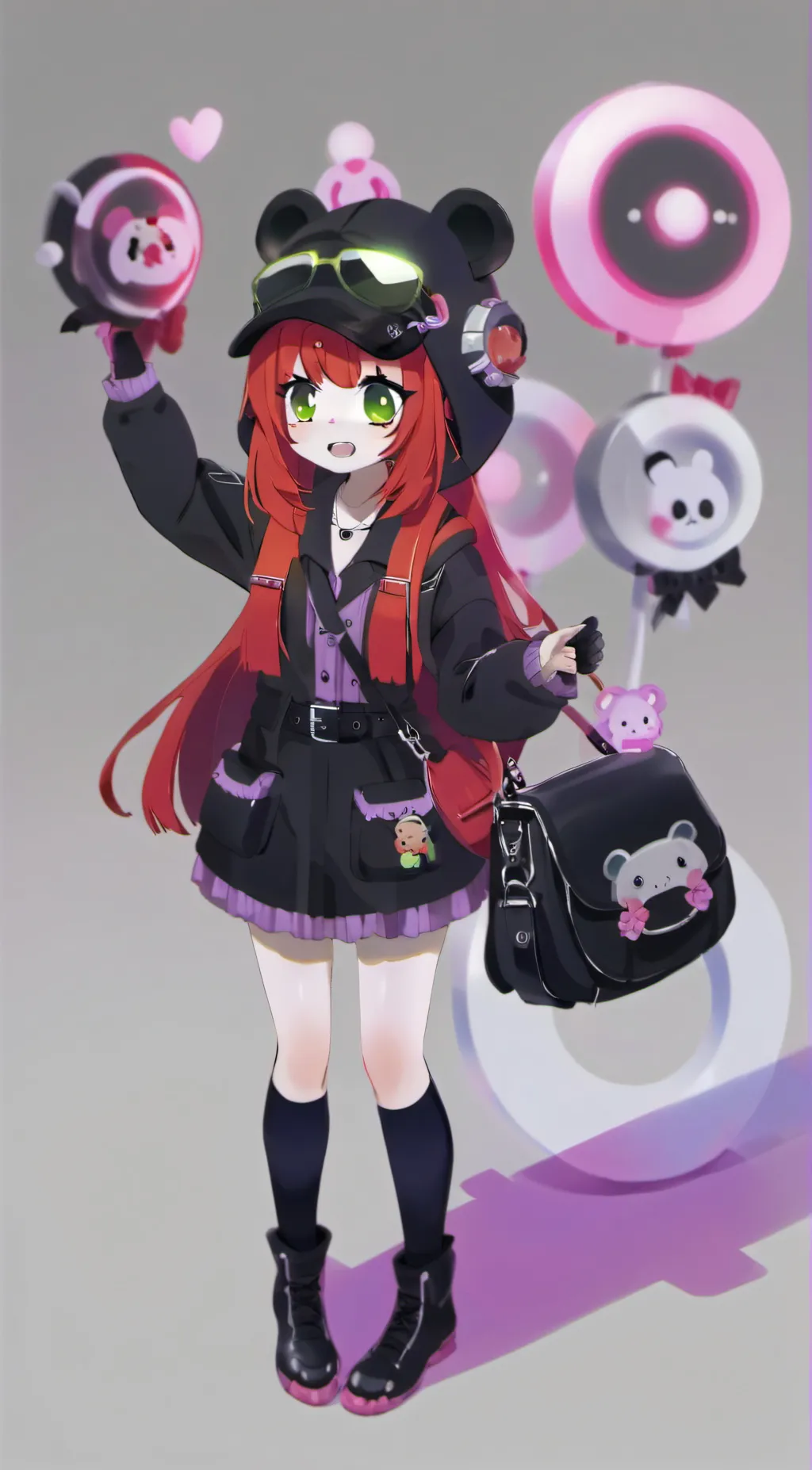 ai character: sunny background