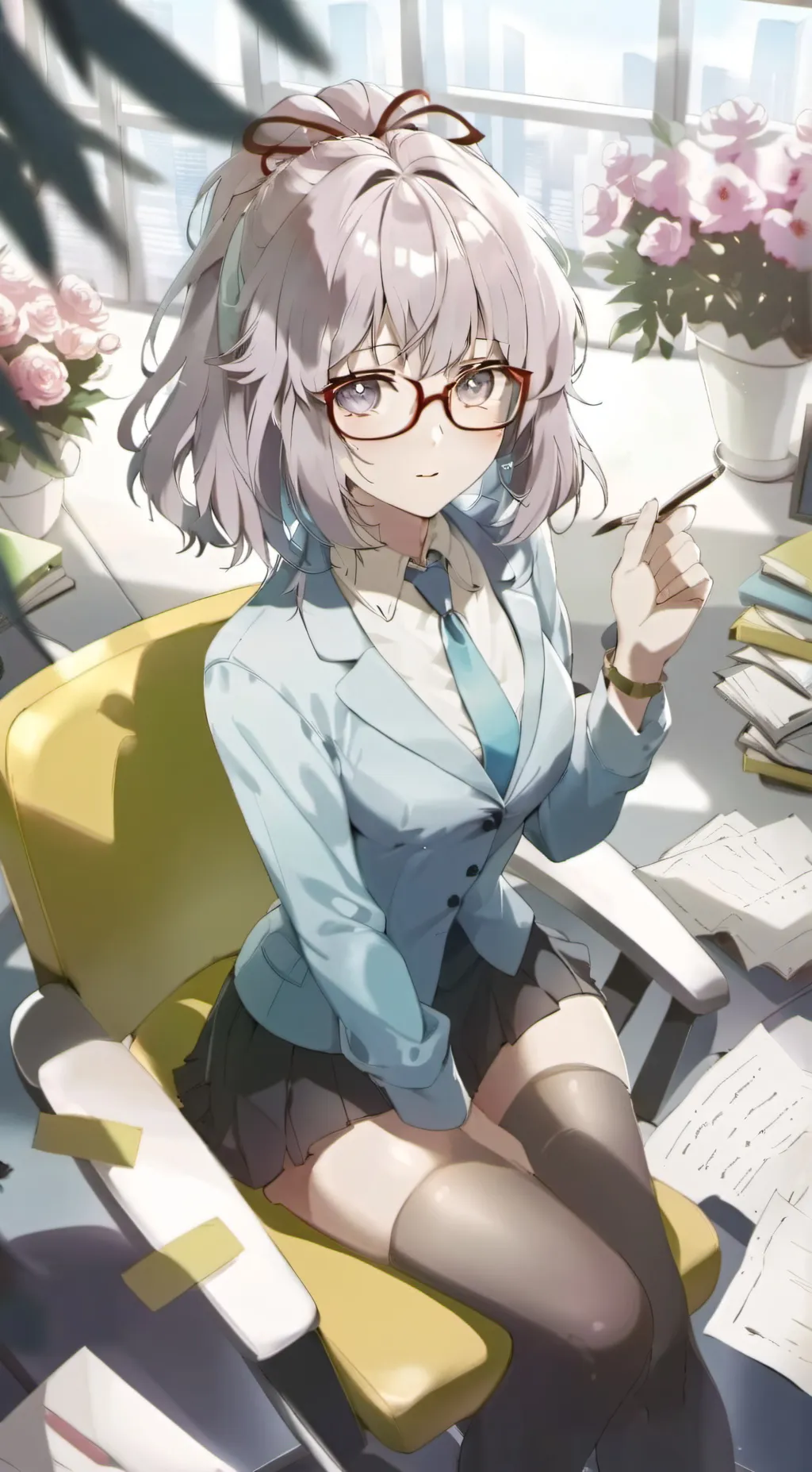 ai character: Katie background