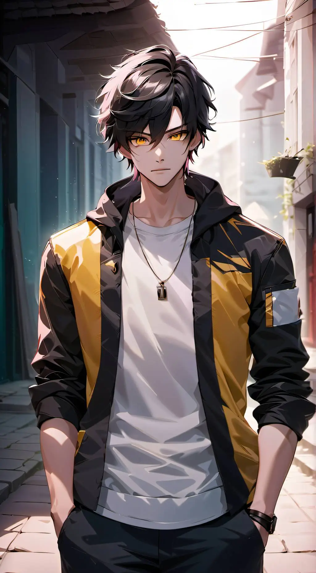 ai character: jacob background