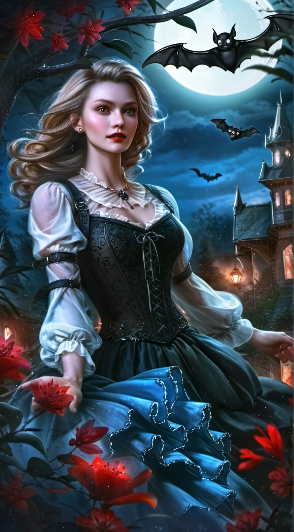 ai character: Elisabeth  background