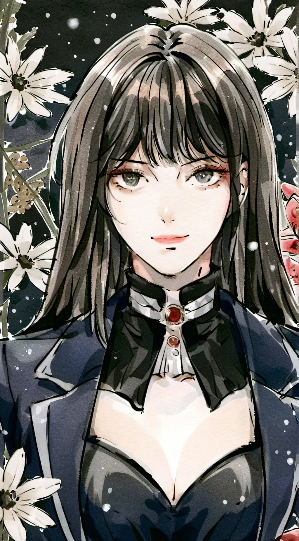 ai character: nanamia background