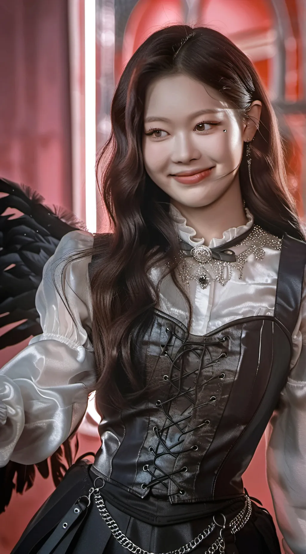 ai character: Jennie Kim background