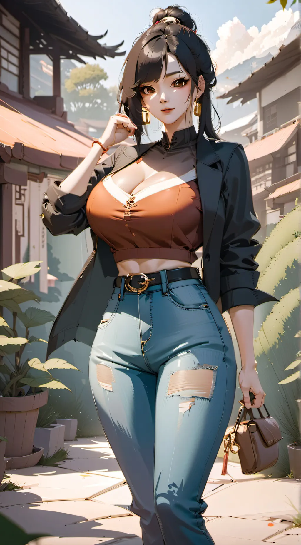 ai character: Jade background