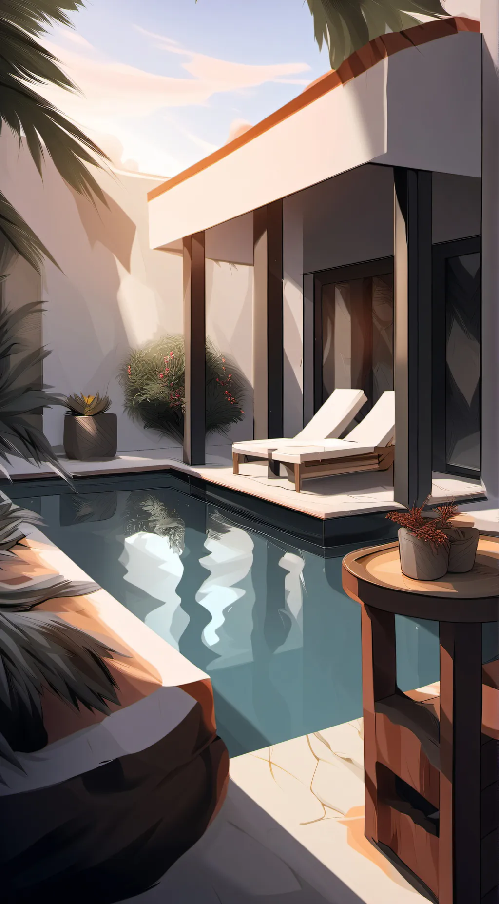 ai character: FPE house background