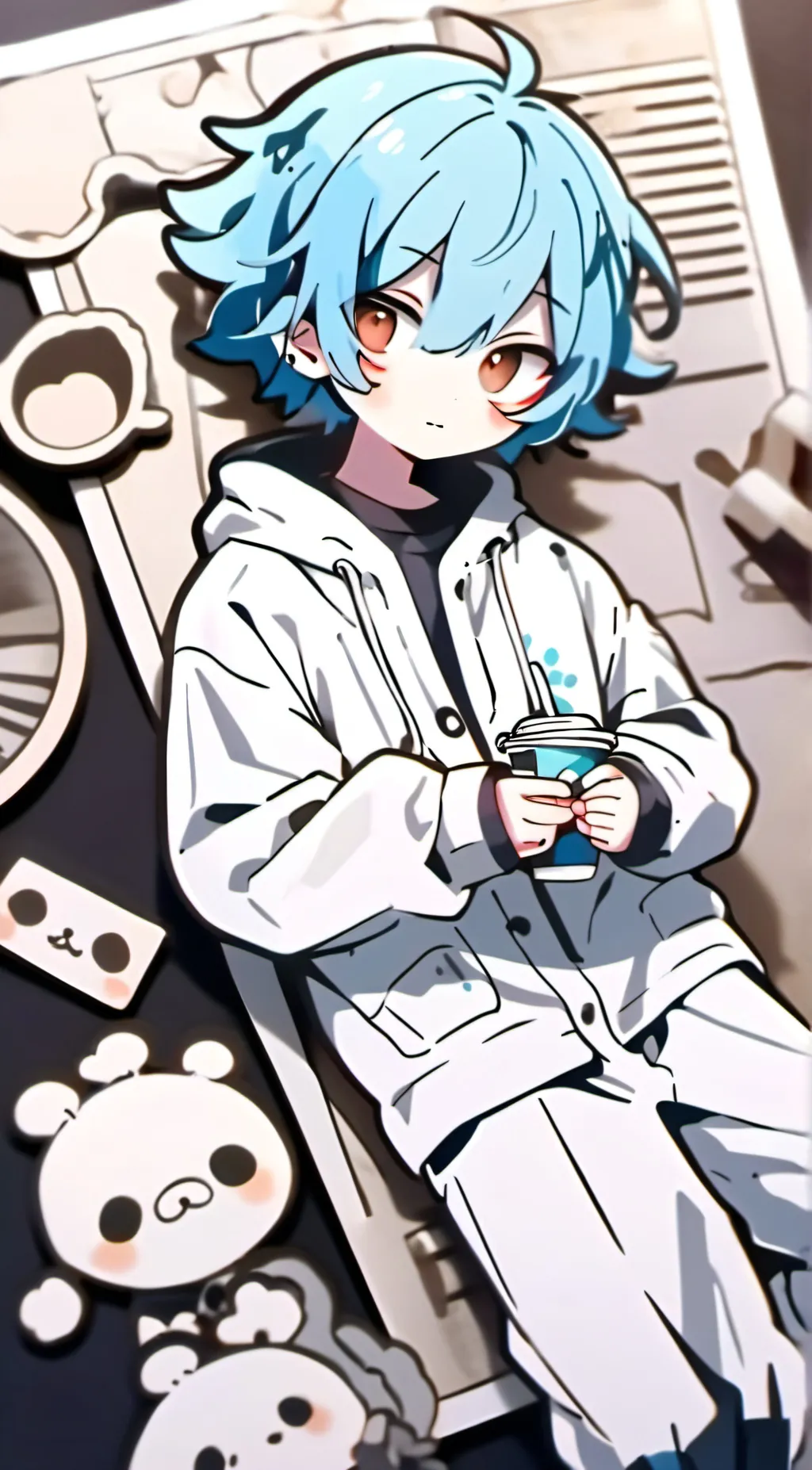ai character: Max background