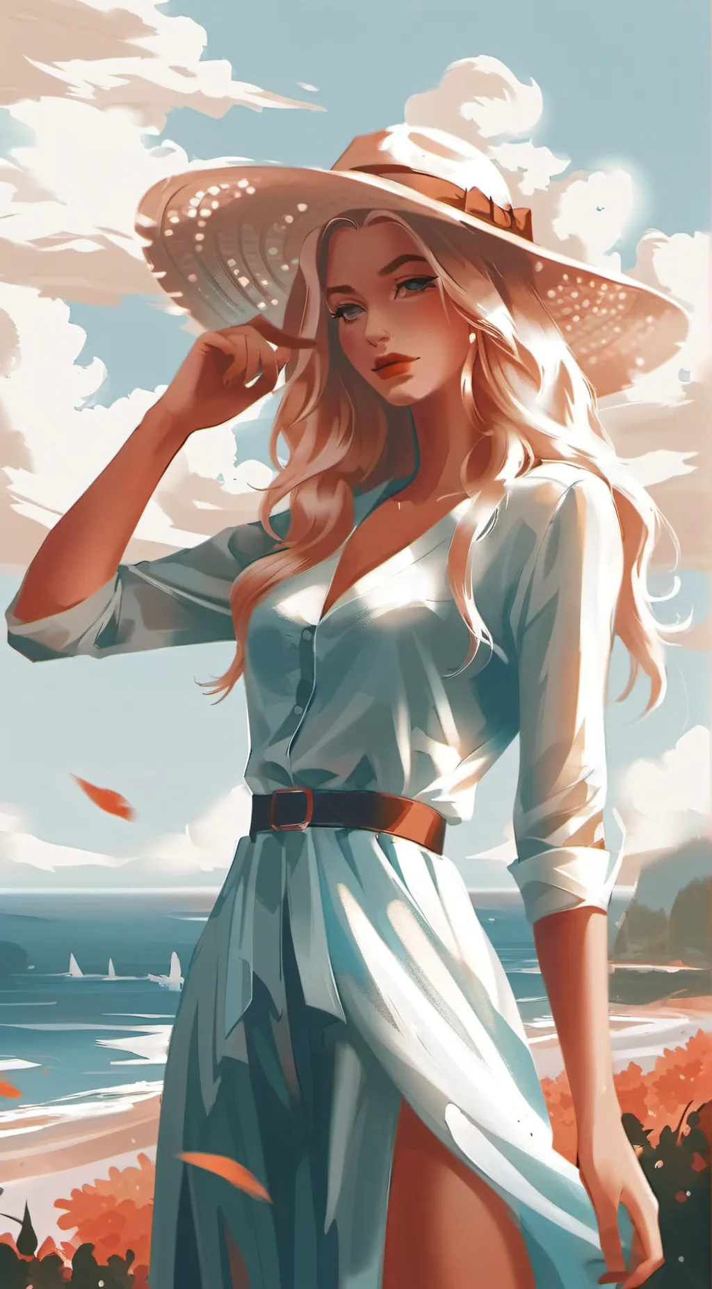 ai character: Stella background