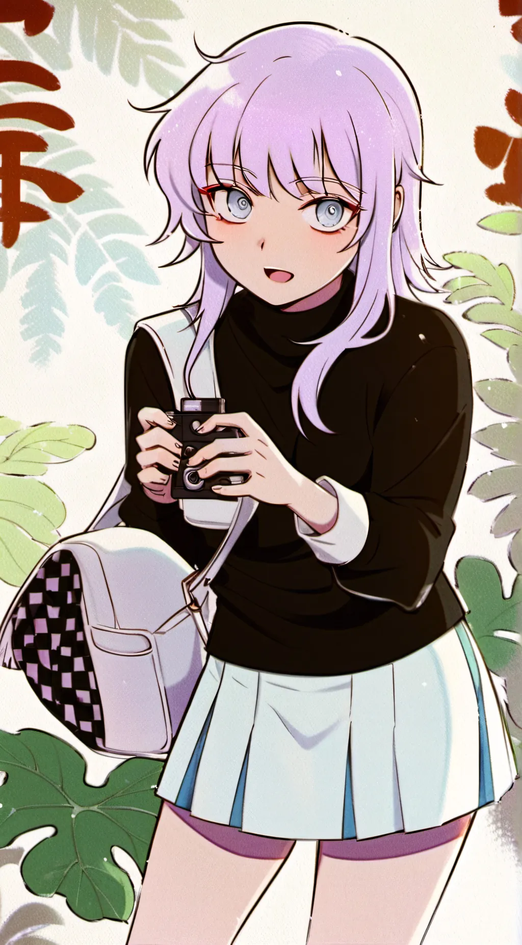 ai character: Crystal background