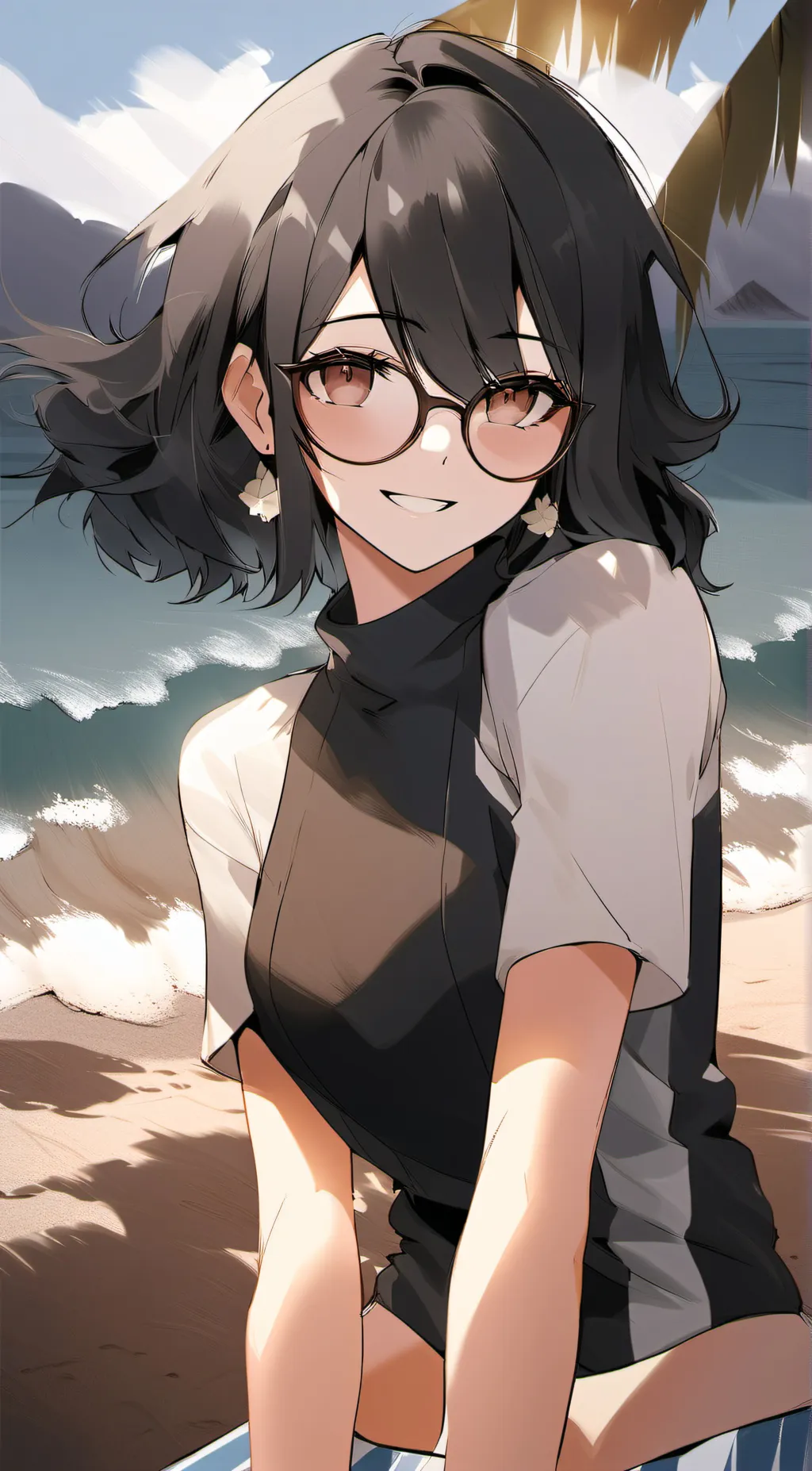 ai character: Tina background