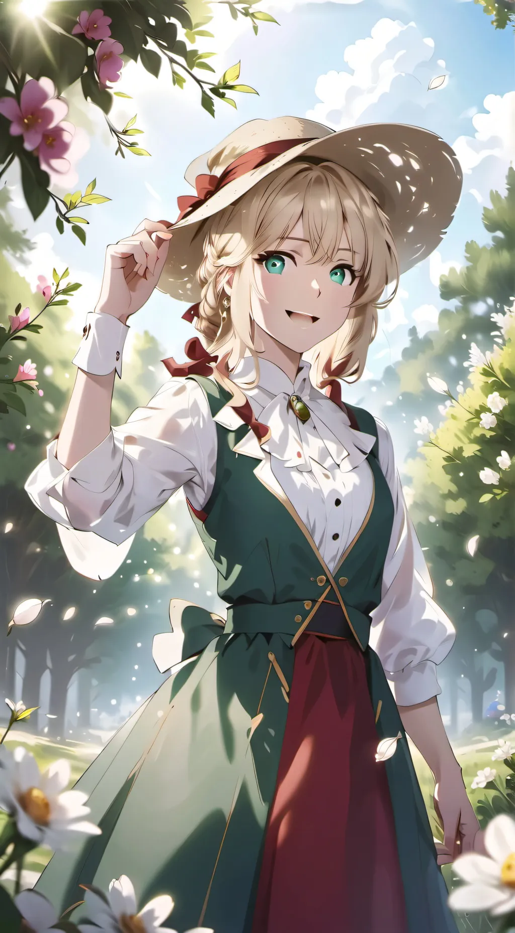 ai character: Jessica  background
