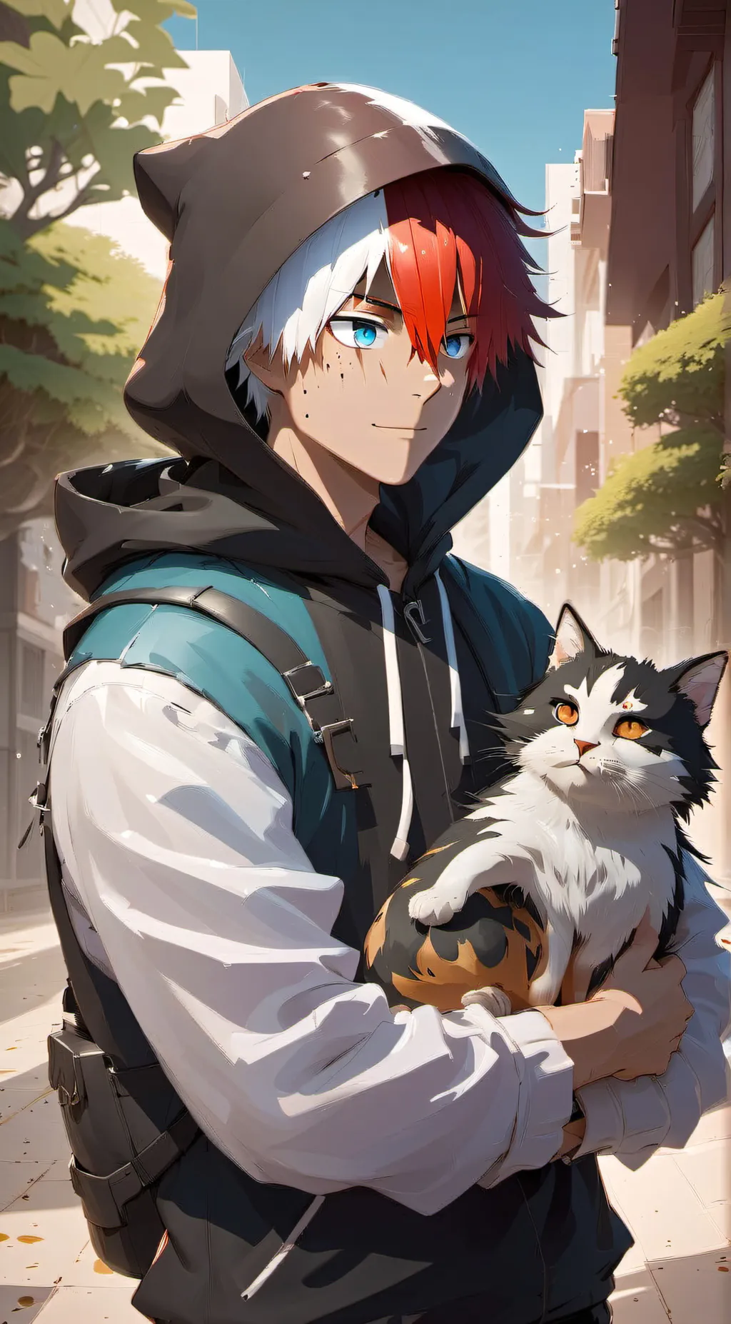 ai character: Todoroki background