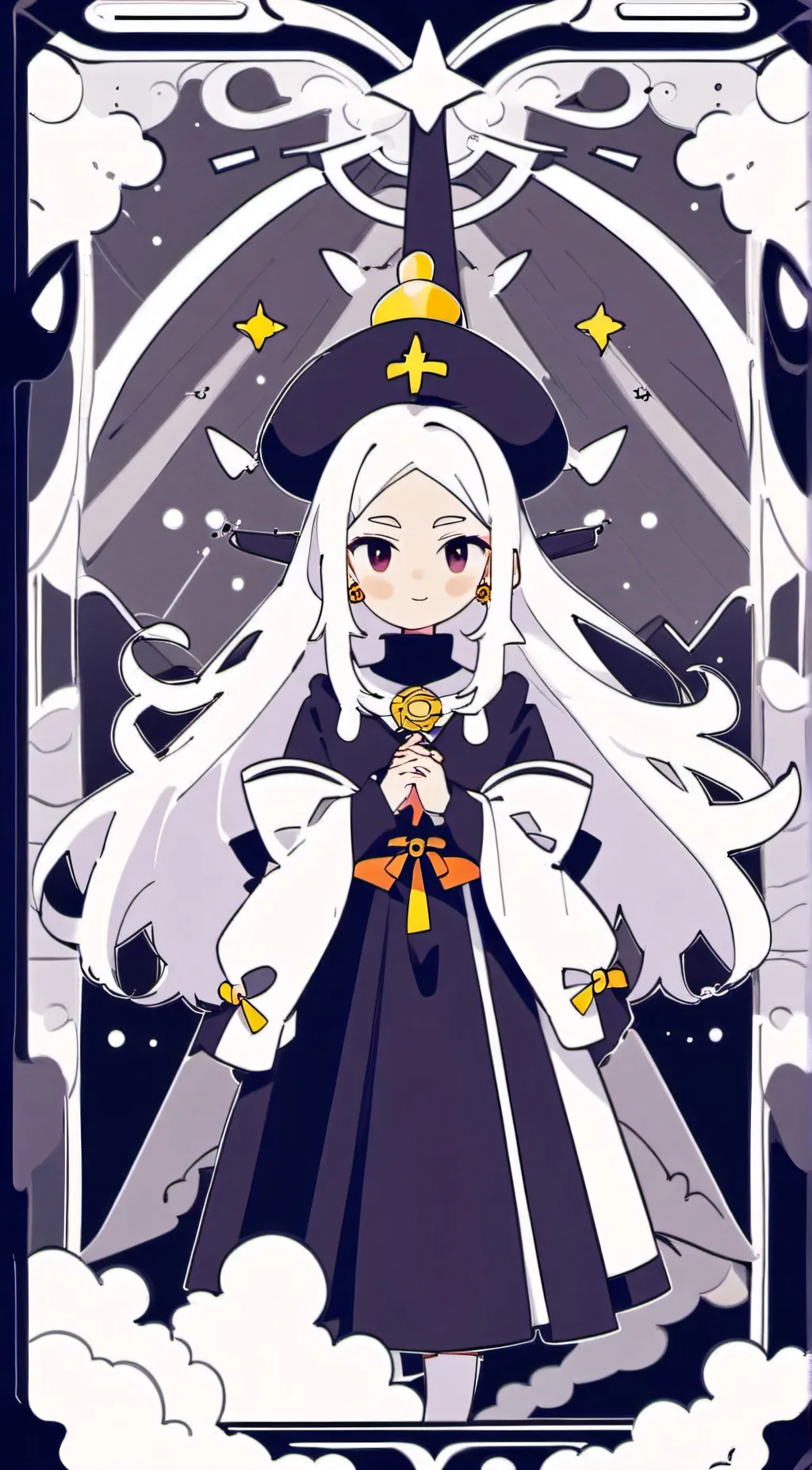 ai character: kitsuri background