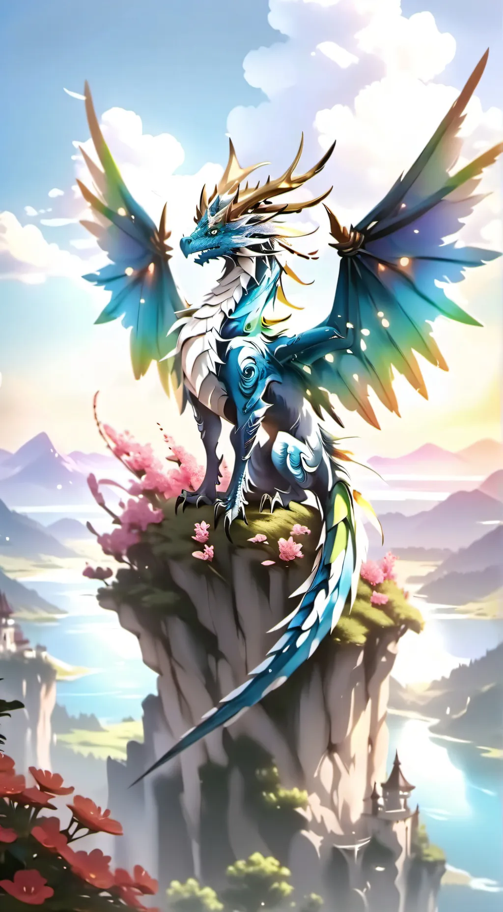 ai character: Katharina  background