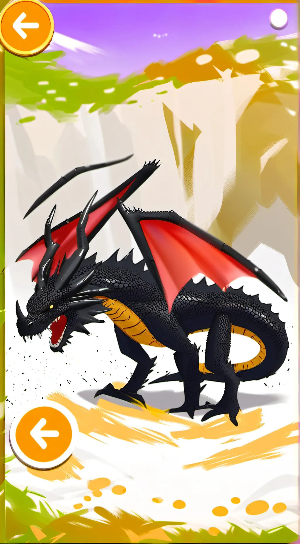 ai character: dragon boss background