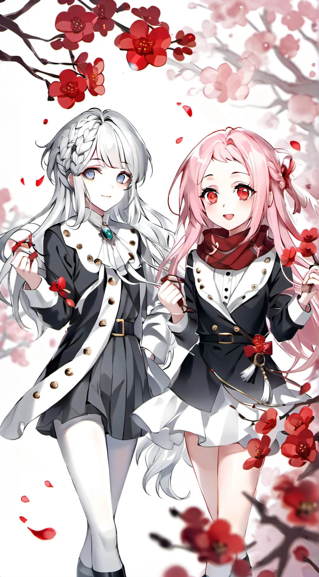 ai character: Kate and jennet background