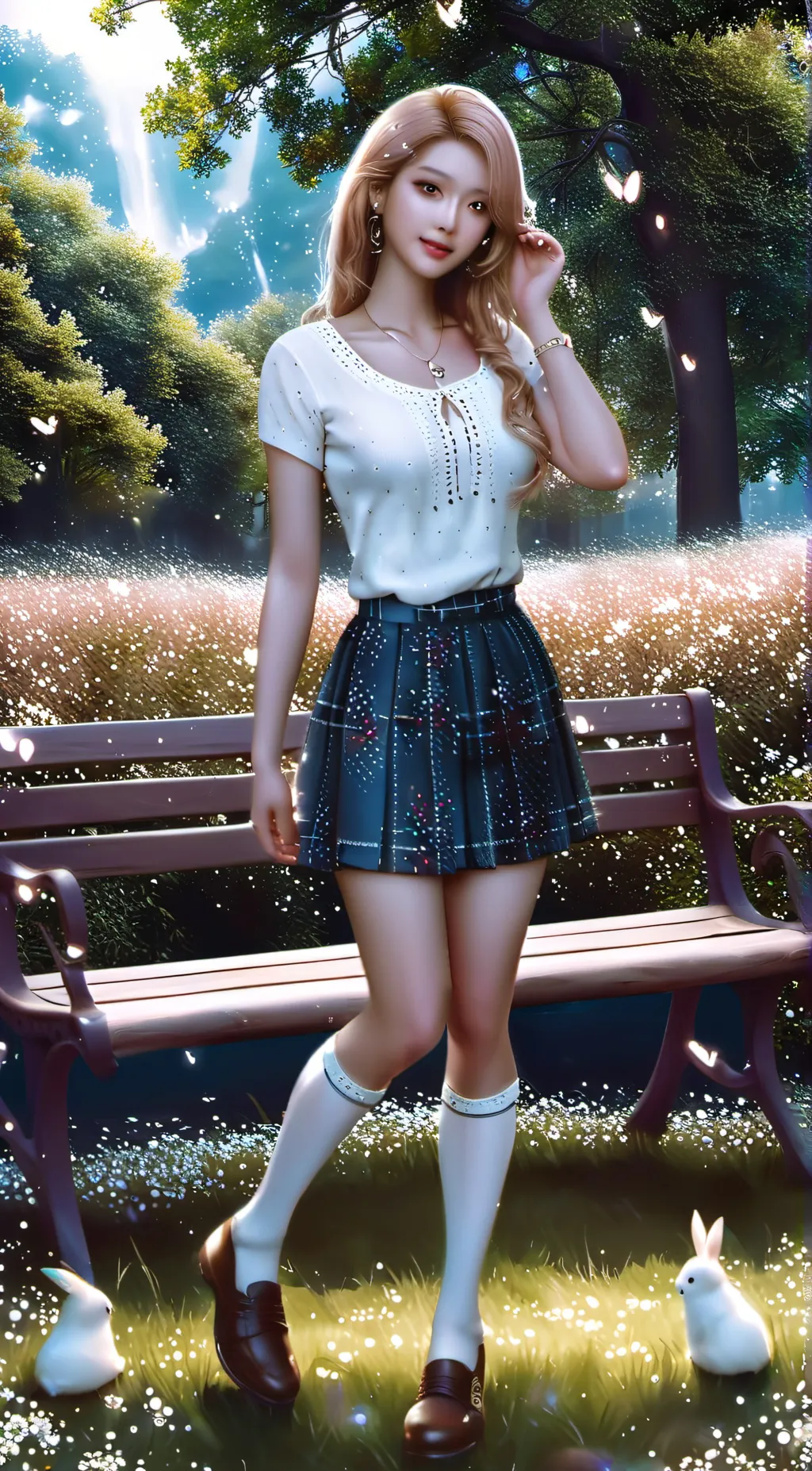 ai character: Amira background