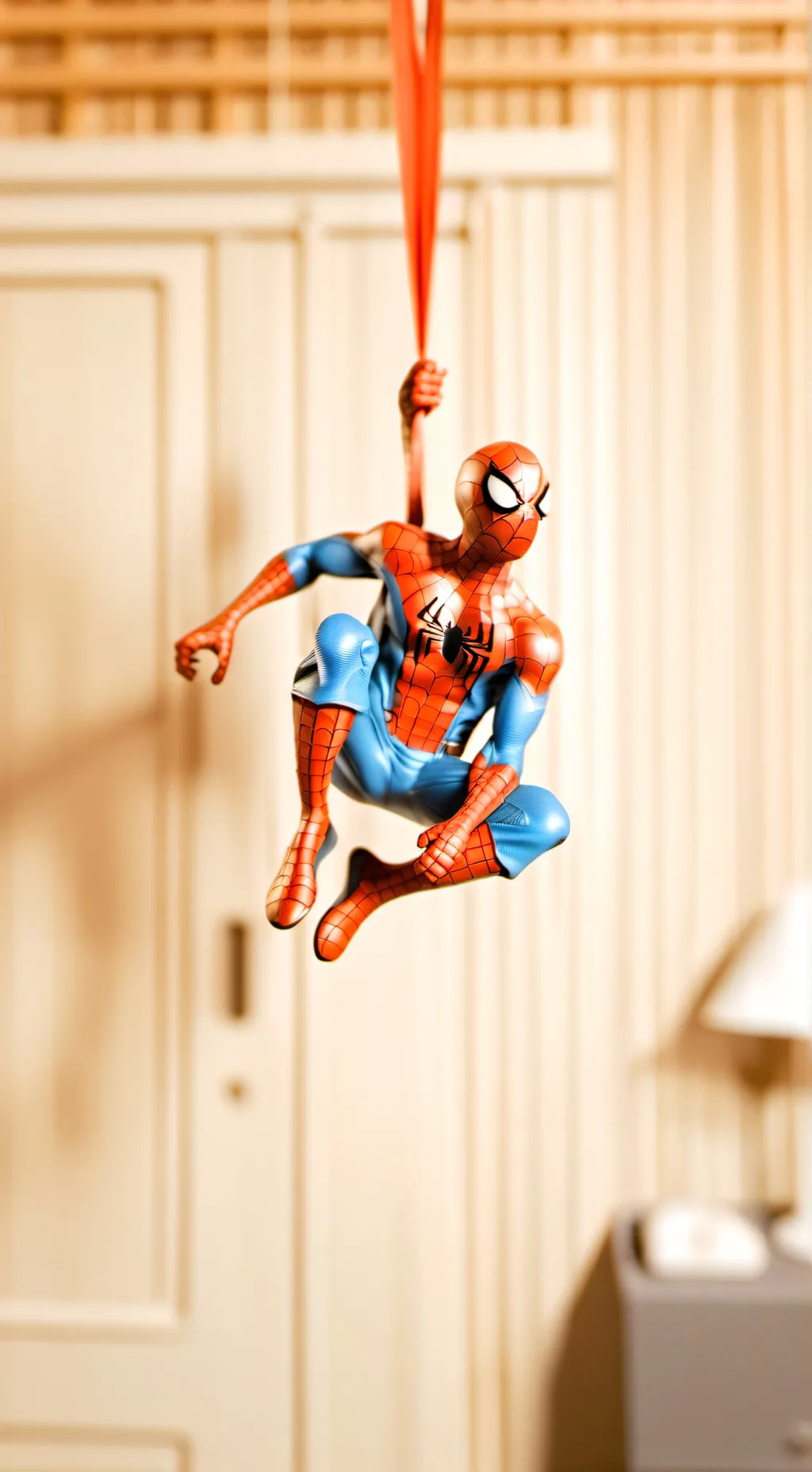 ai character: Spider Man -Toy background