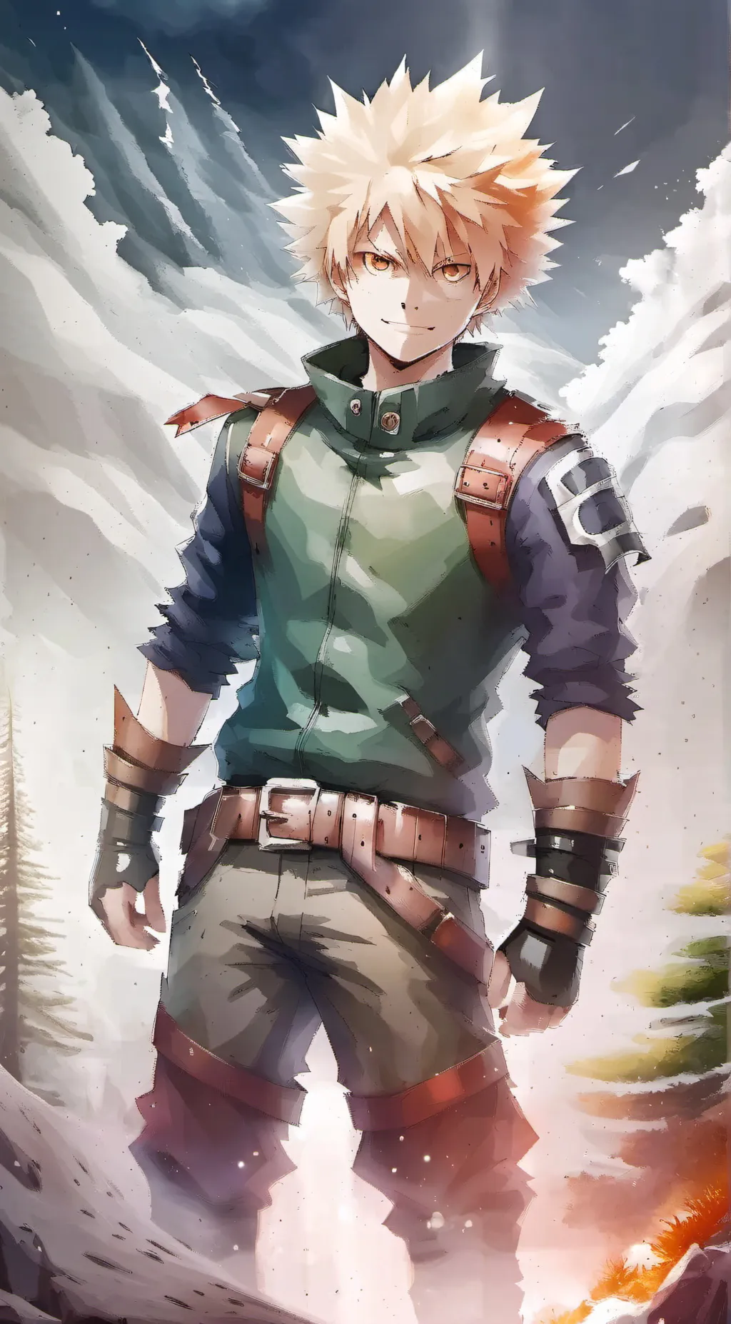 ai character: backugo background