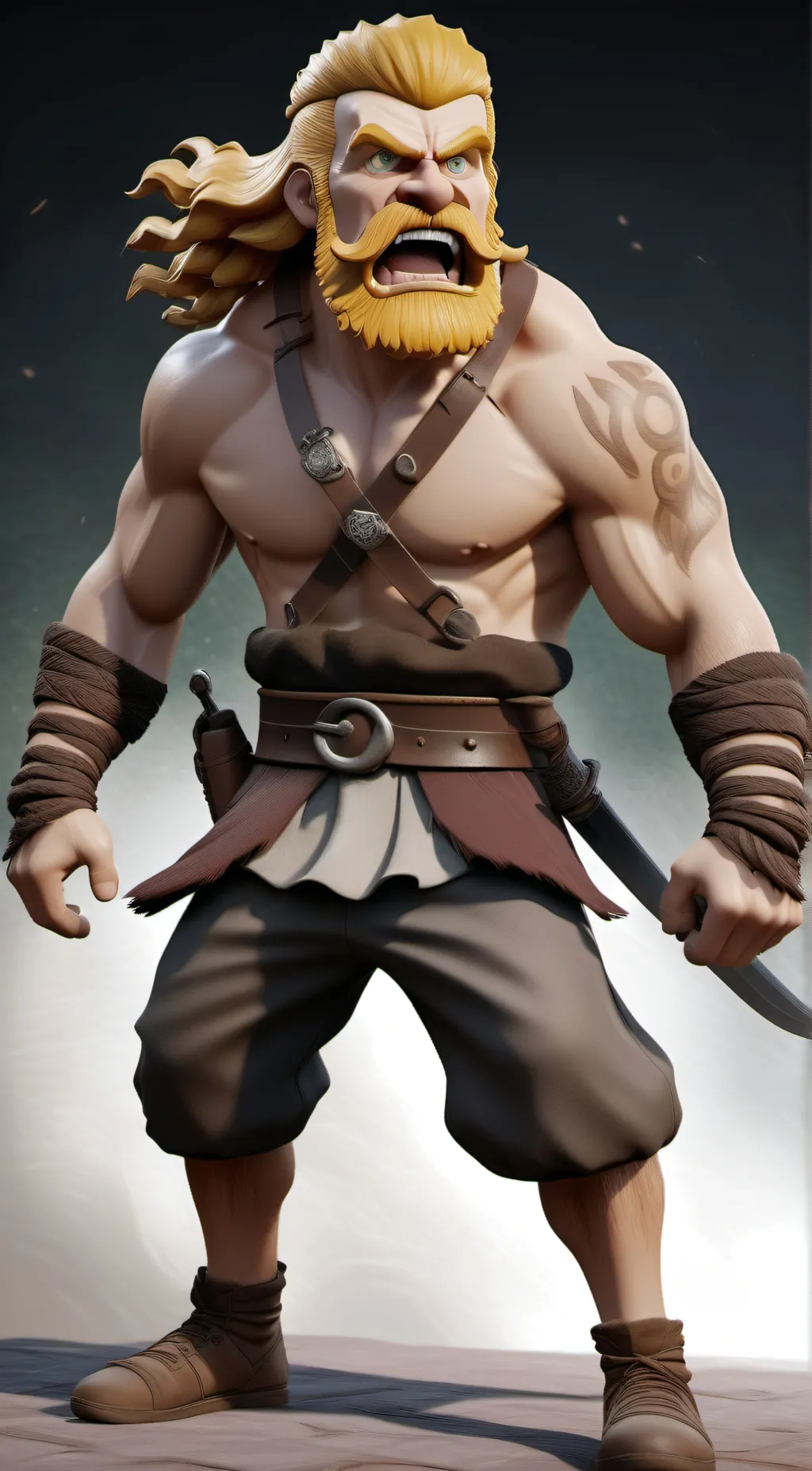 ai character: Derrick background