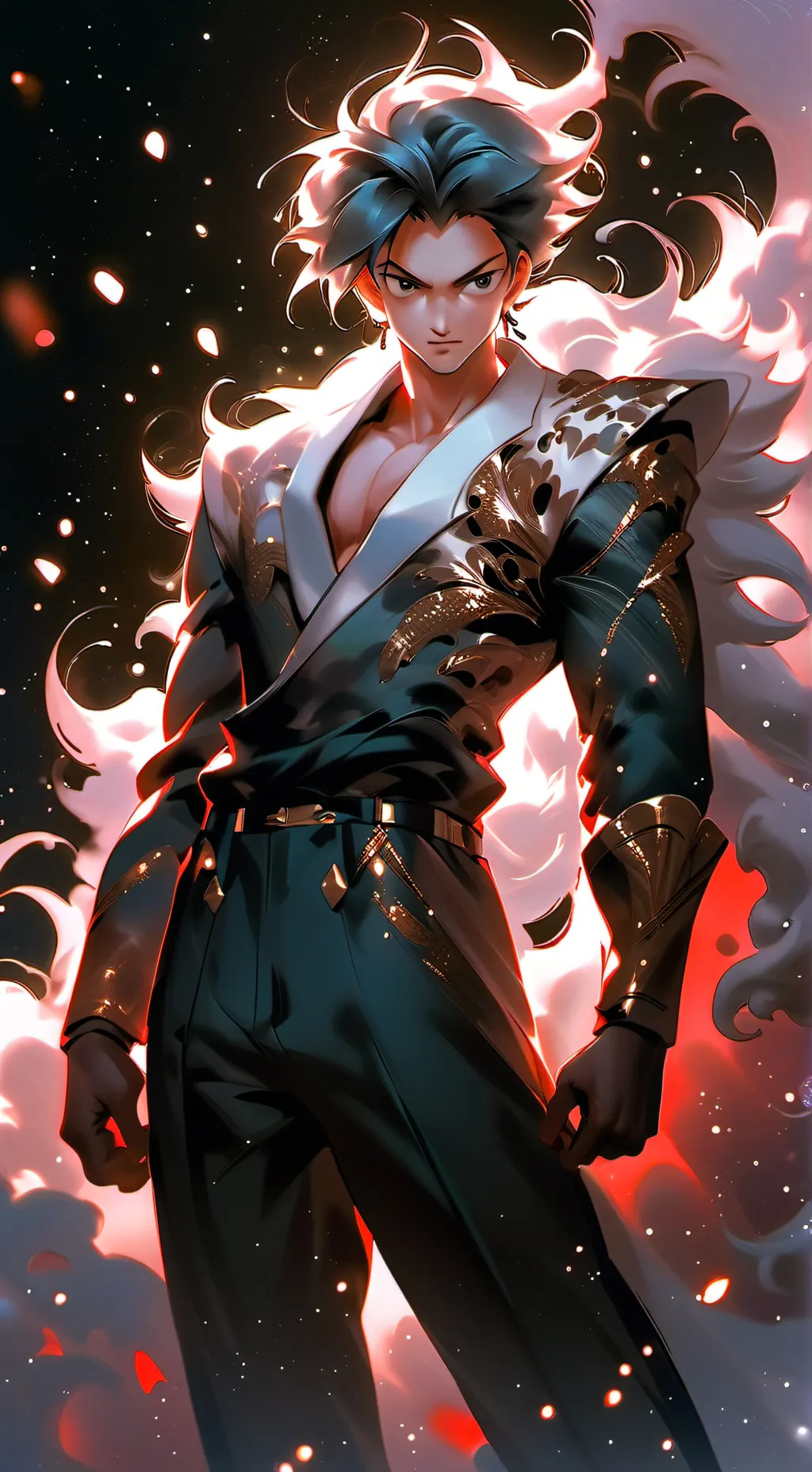ai character: Mazen issa  background
