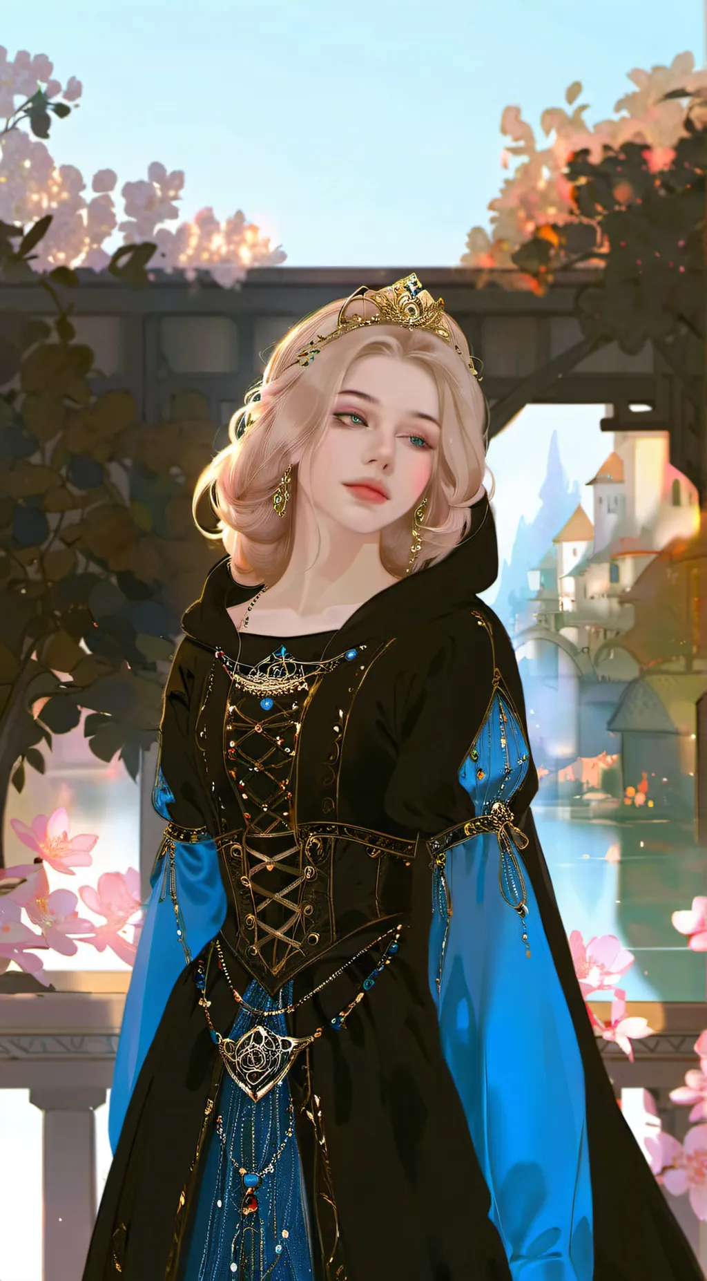 ai character: Aria background