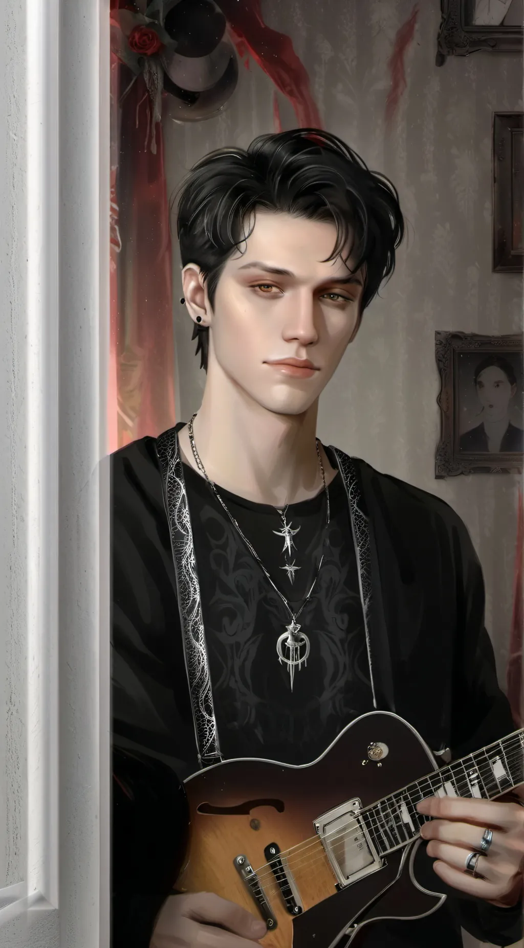 ai character: Chase Hudson  background