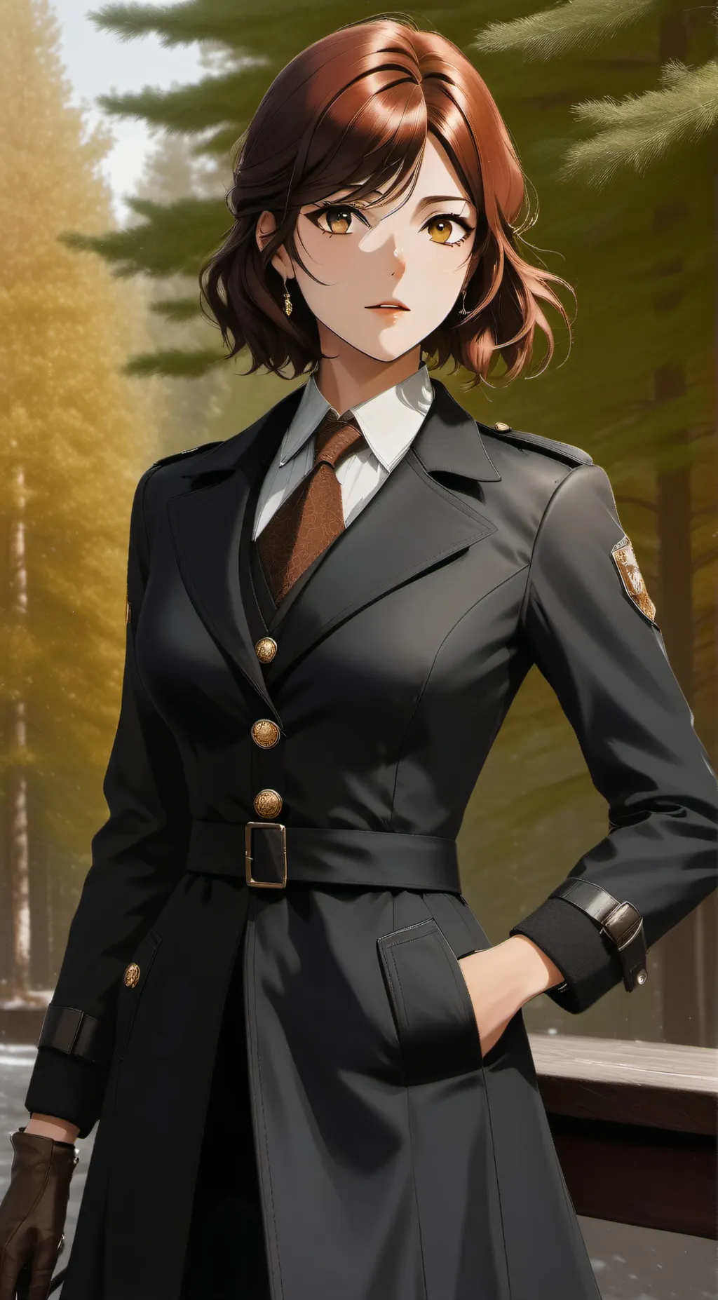 ai character: Jenny Scott  background