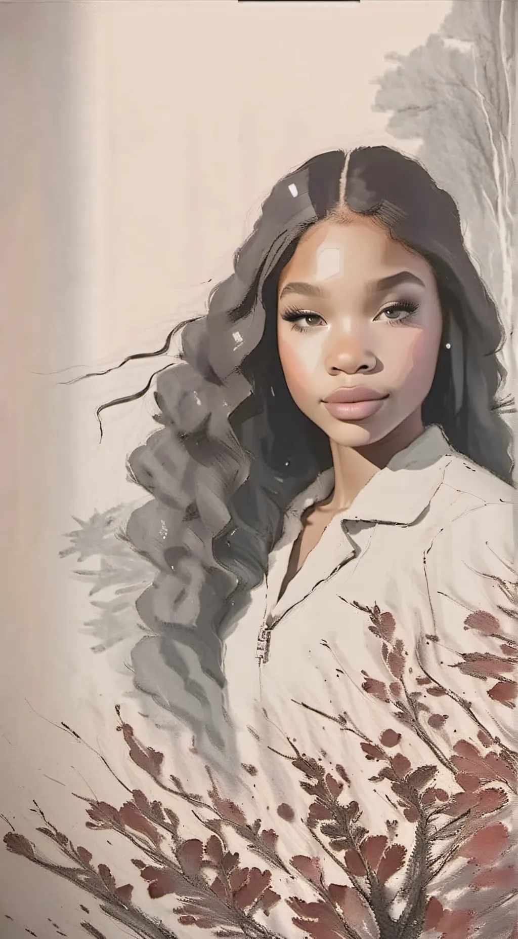 ai character: Zari mona background