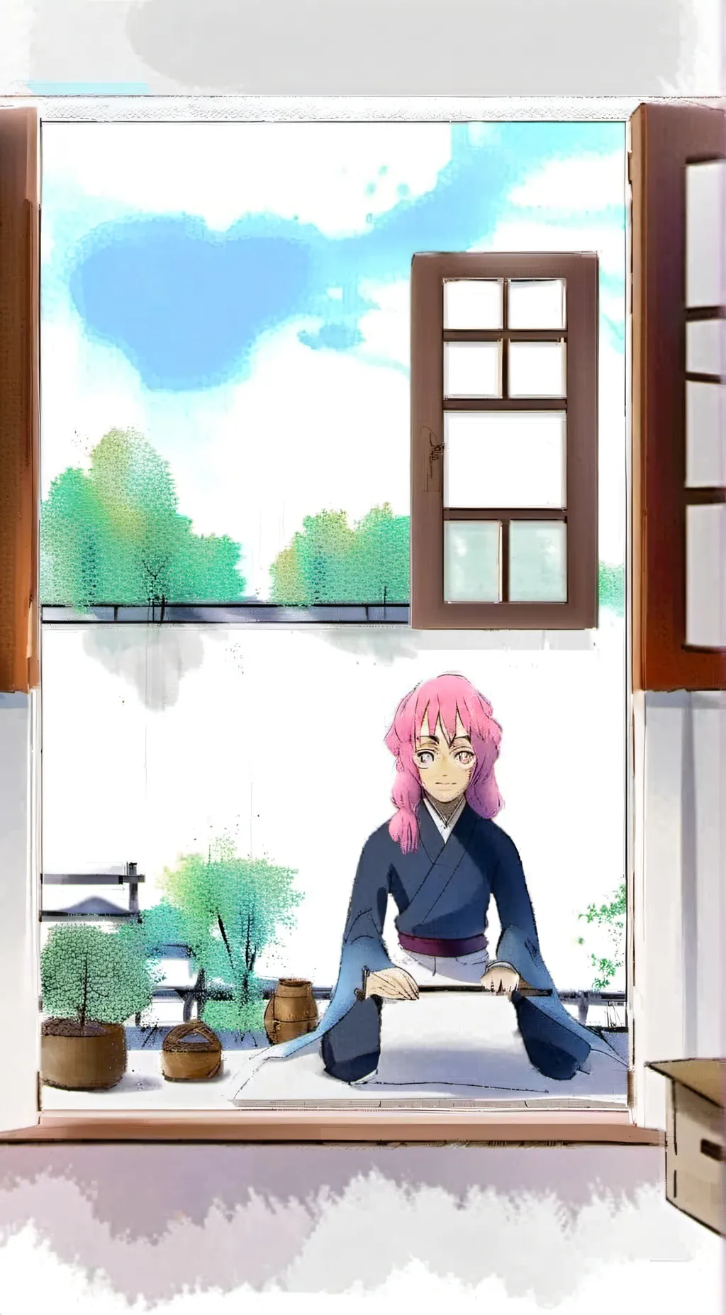 ai character: mitsuri background