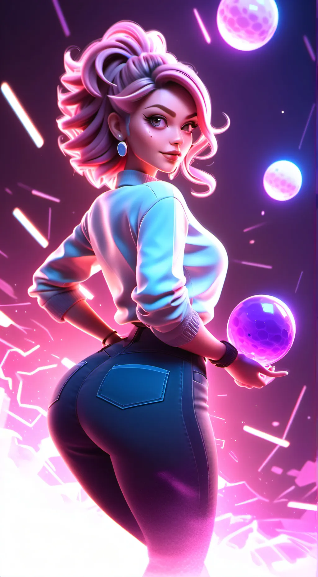 ai character: Dina background