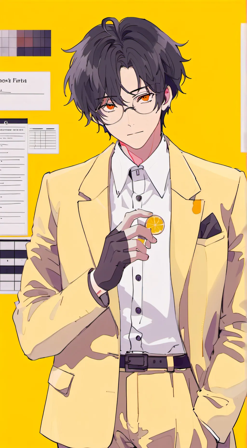 ai character: Louis background