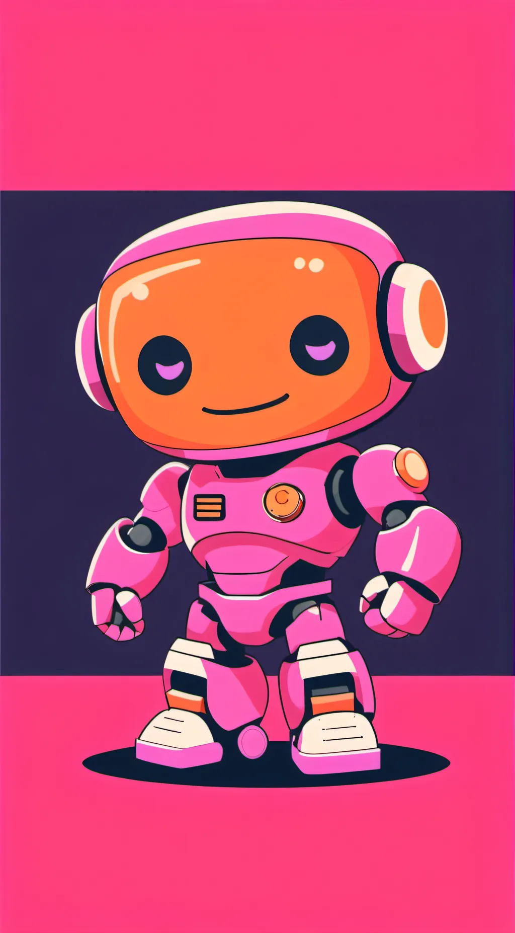 ai character: Candy background