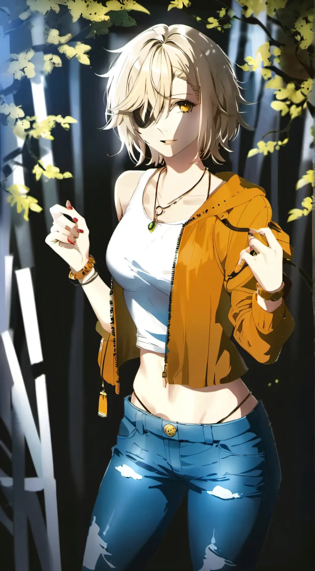 ai character: Evelyn  background