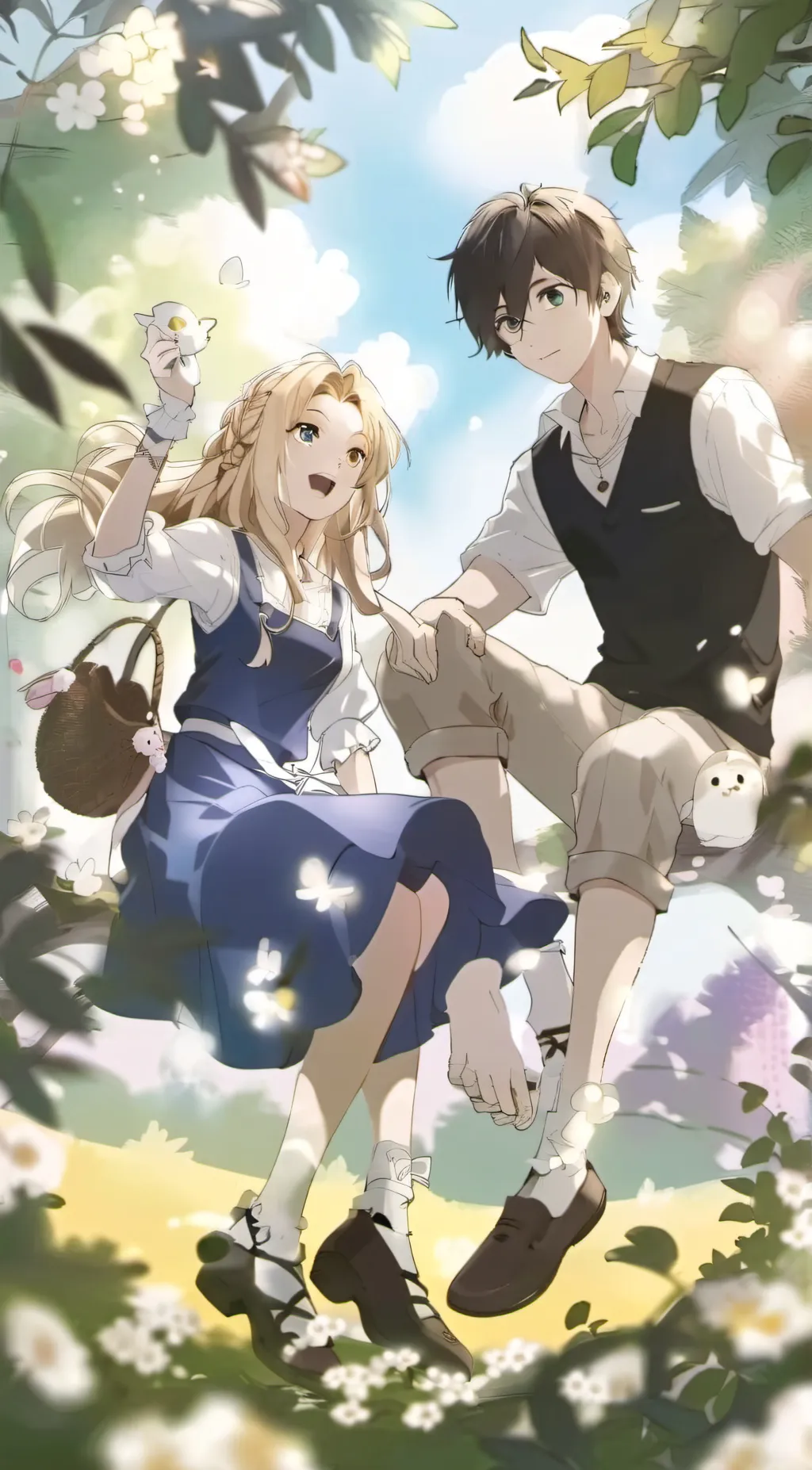 ai character: Alyssa and Daniel background
