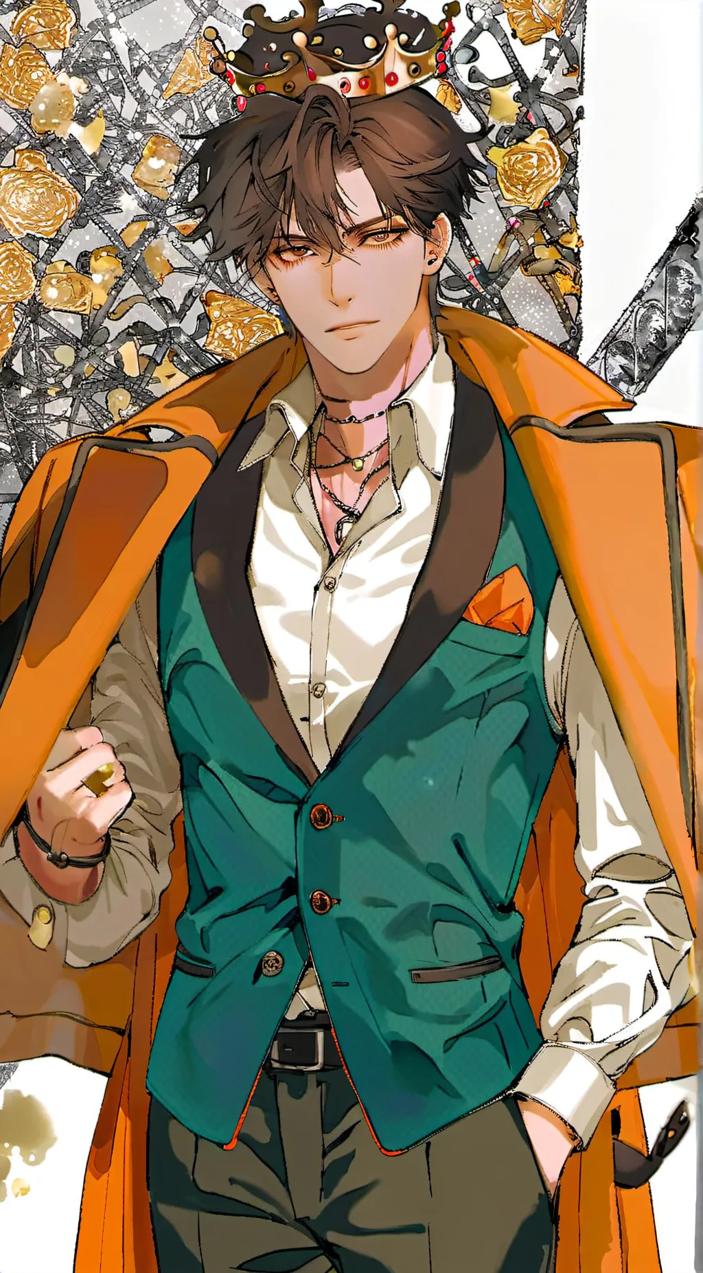 ai character: King luke background