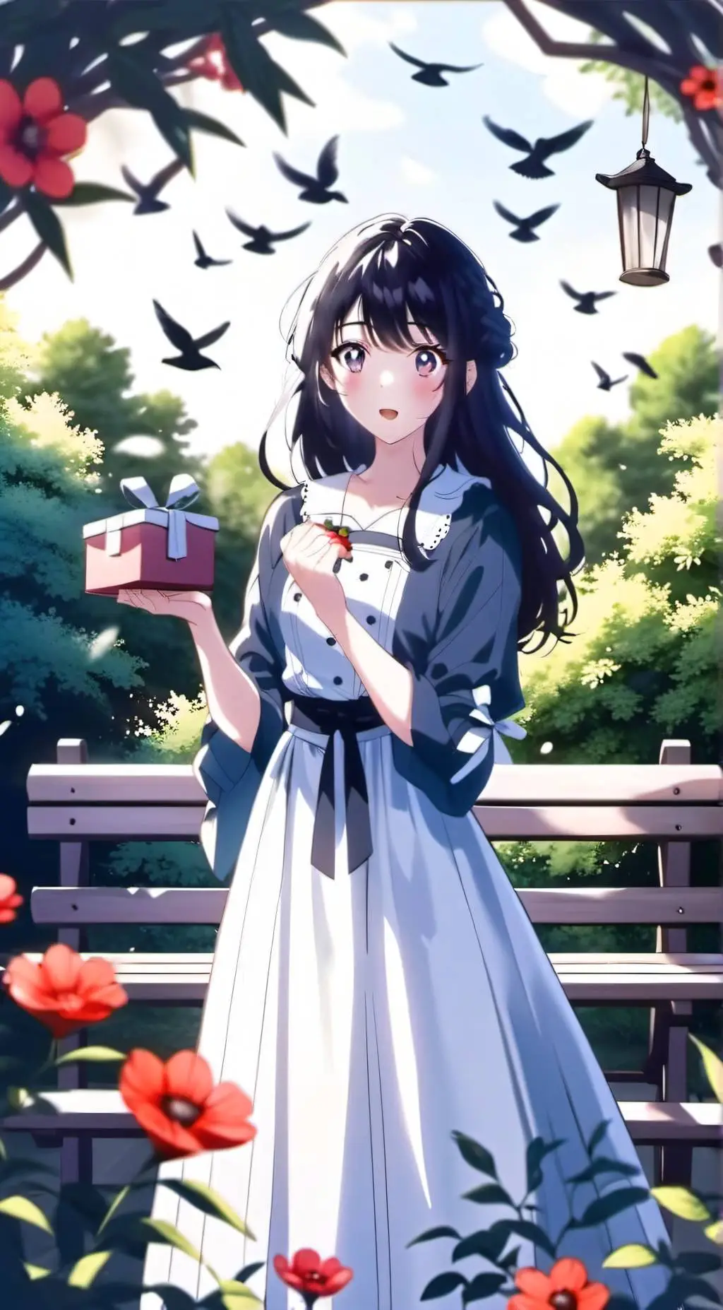 ai character: Mia background