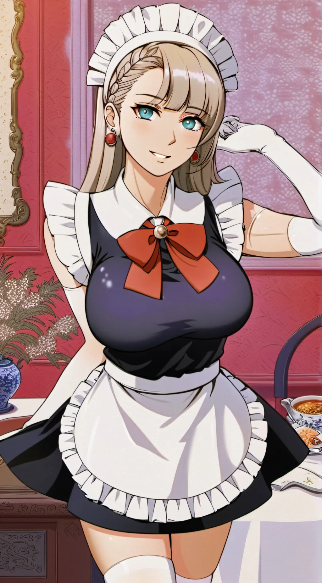 ai character: Linda  background