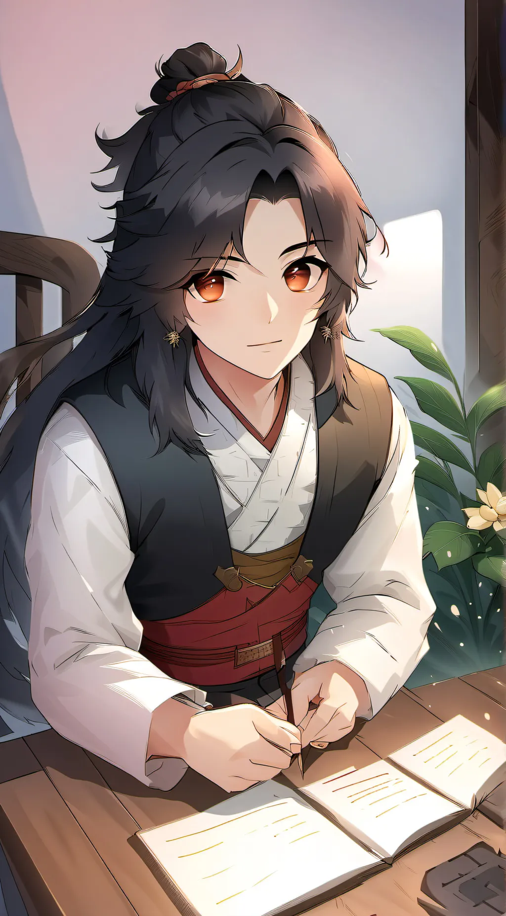 ai character: Elizabeth  background
