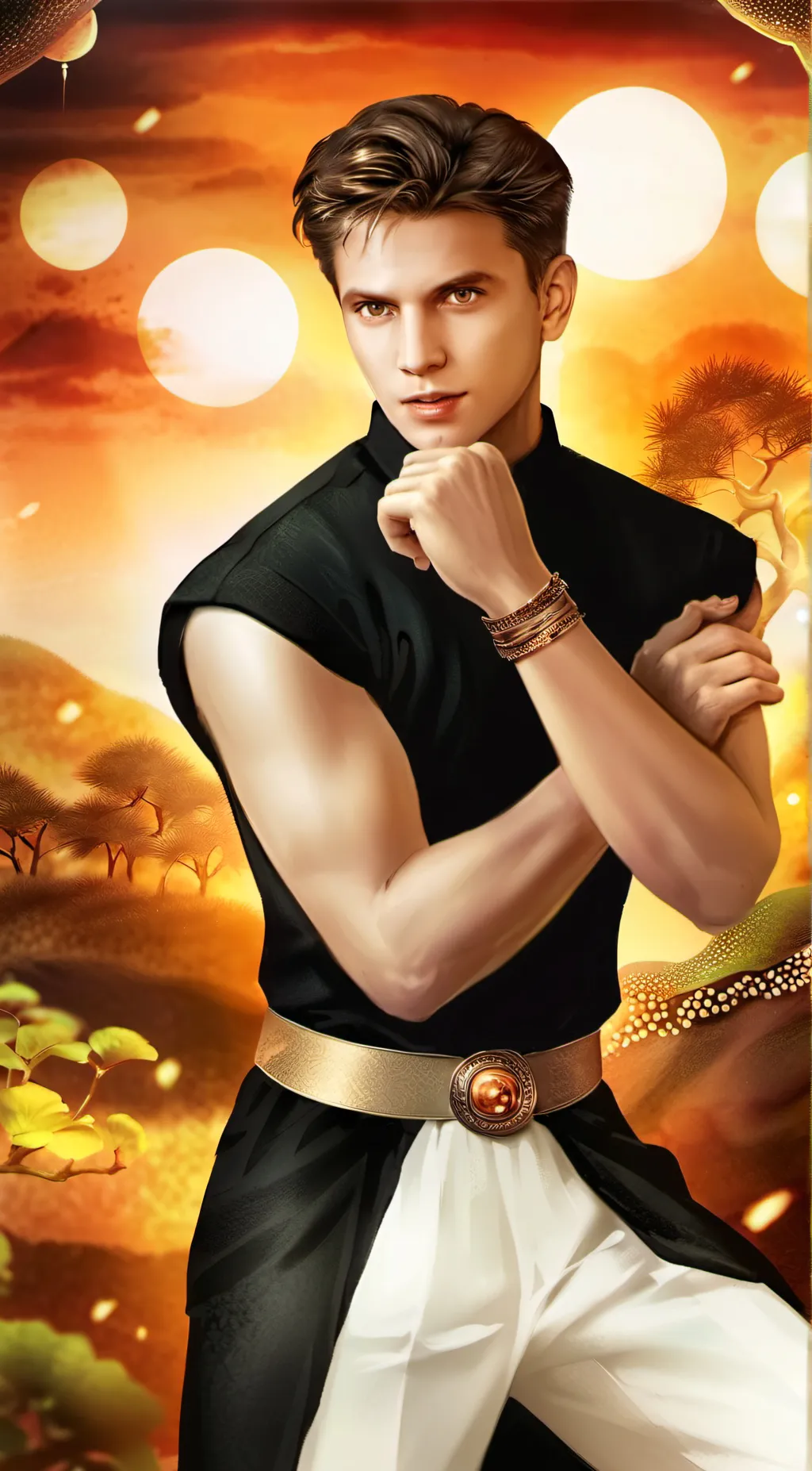ai character: Robby background