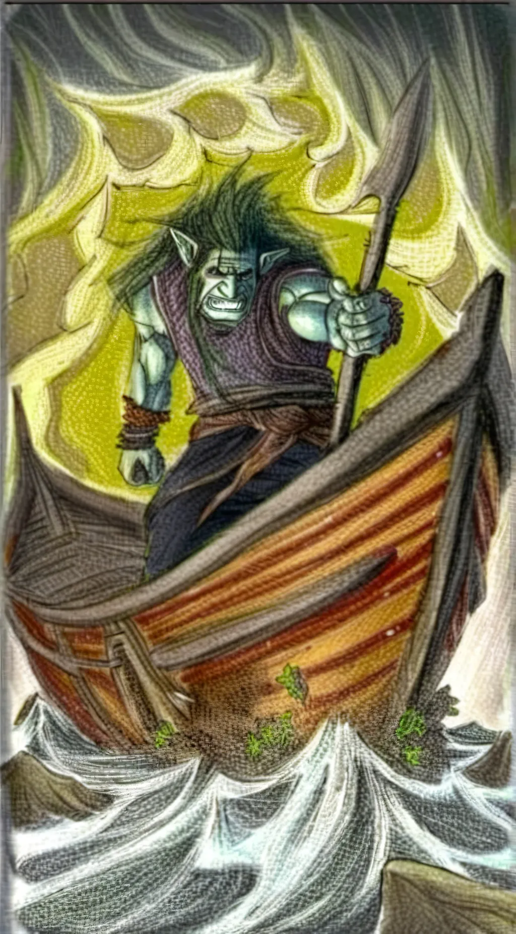 ai character: The Druag background