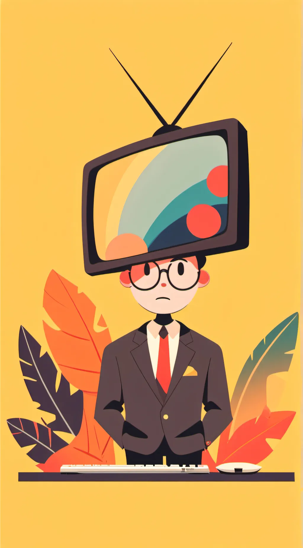 ai character: Mr Puzzles background