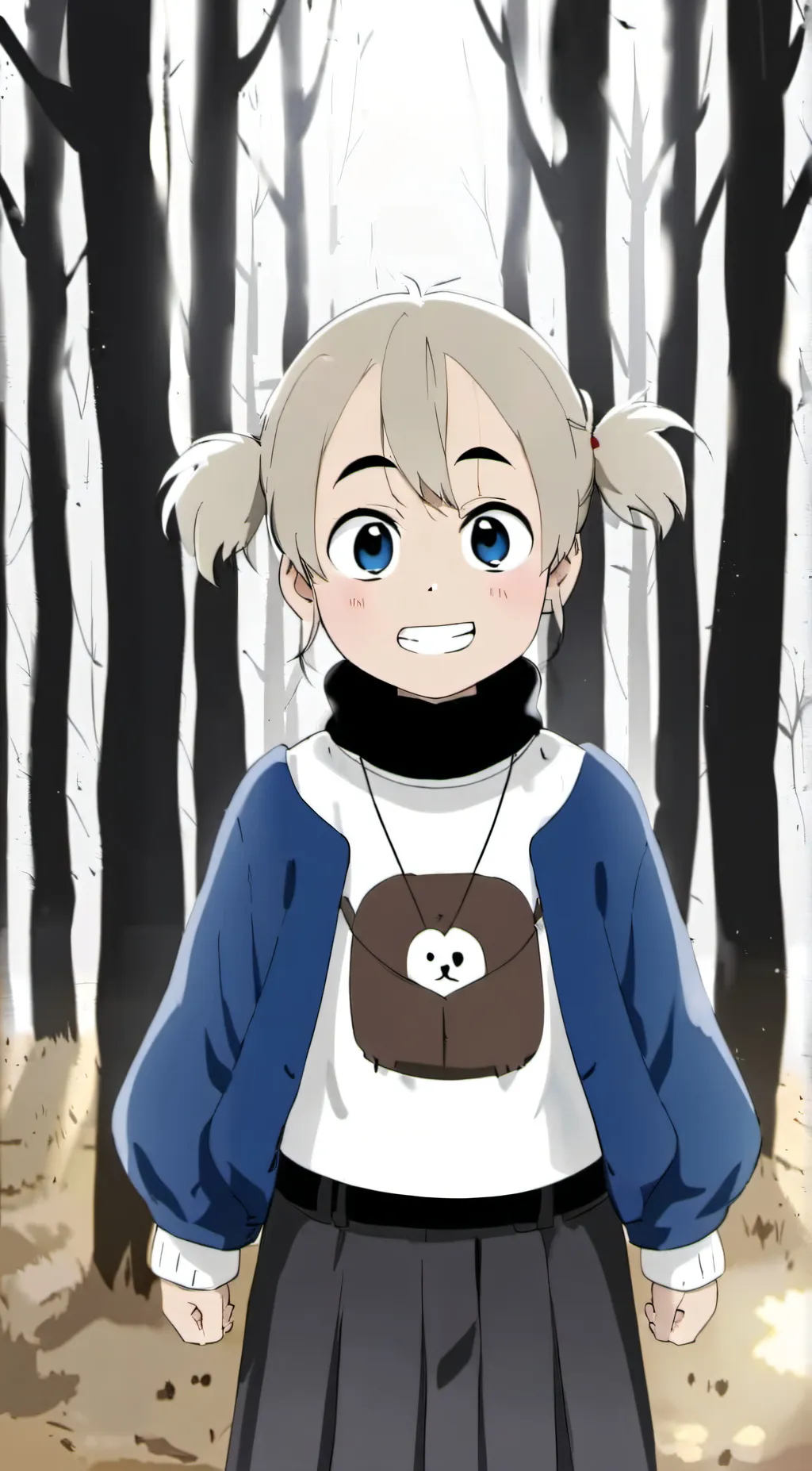 ai character: lil purple  background