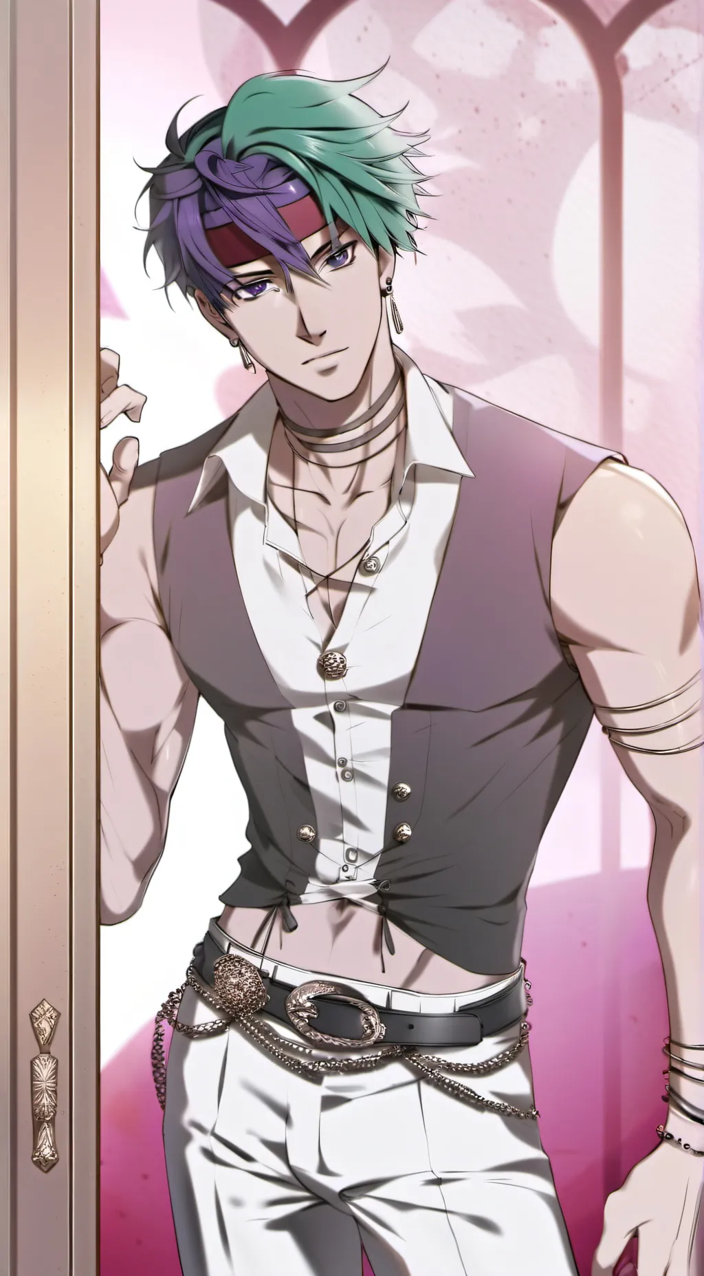 ai character: Rohan Kishibe background