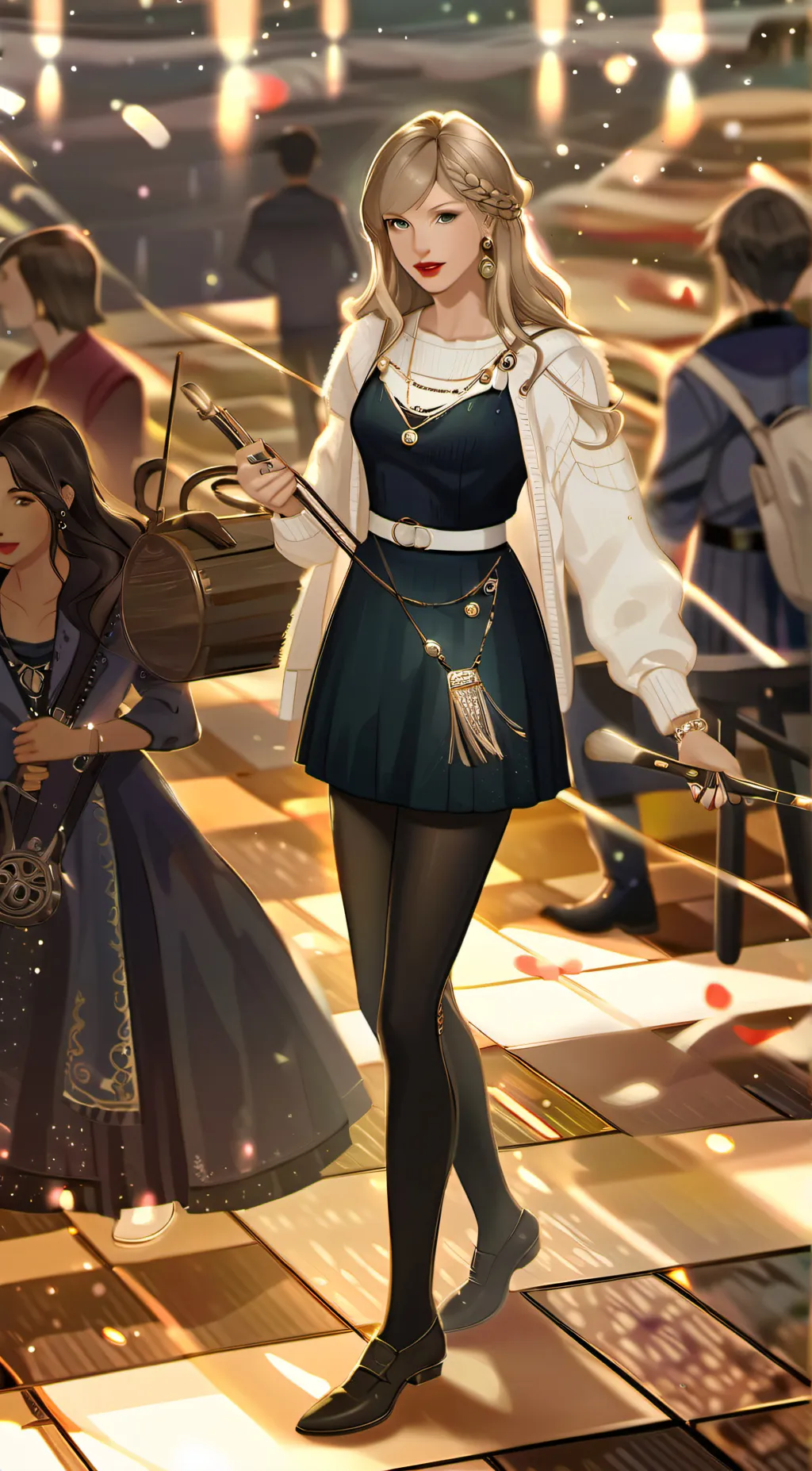 ai character: Taylor Swift background
