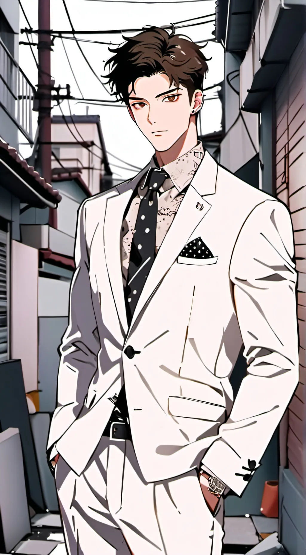 ai character: Louis background