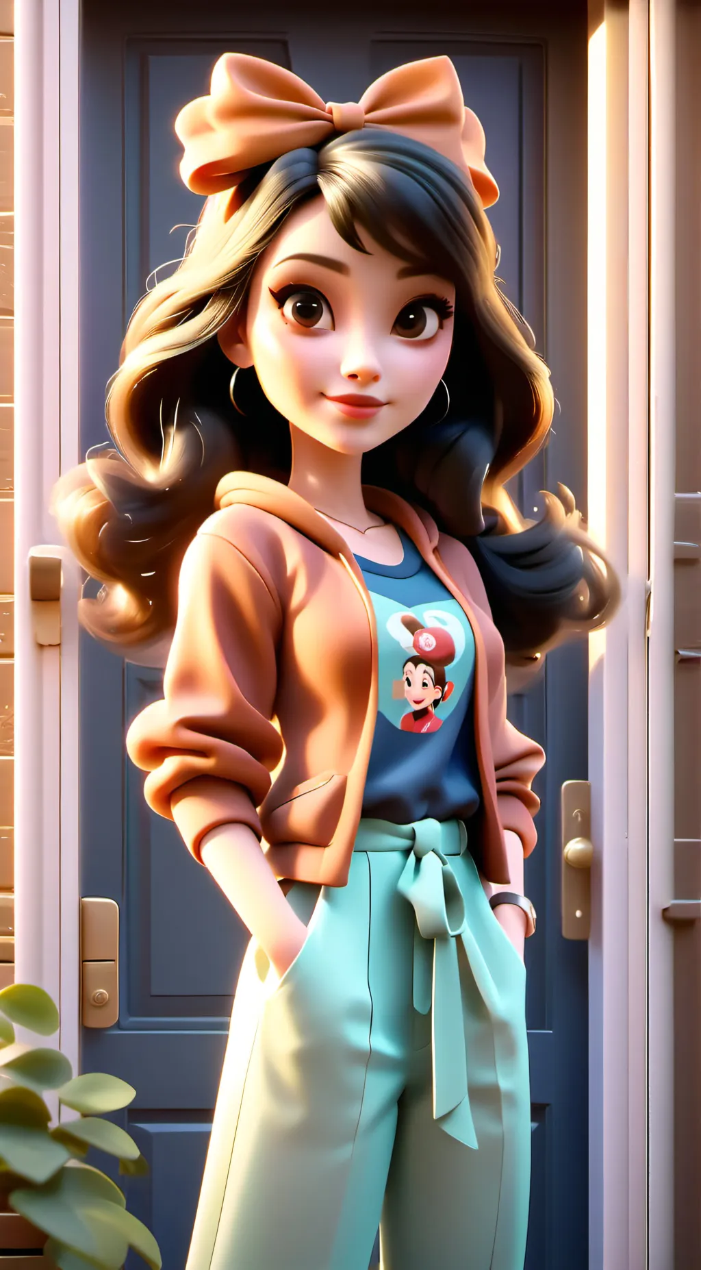 ai character: Doors girls background