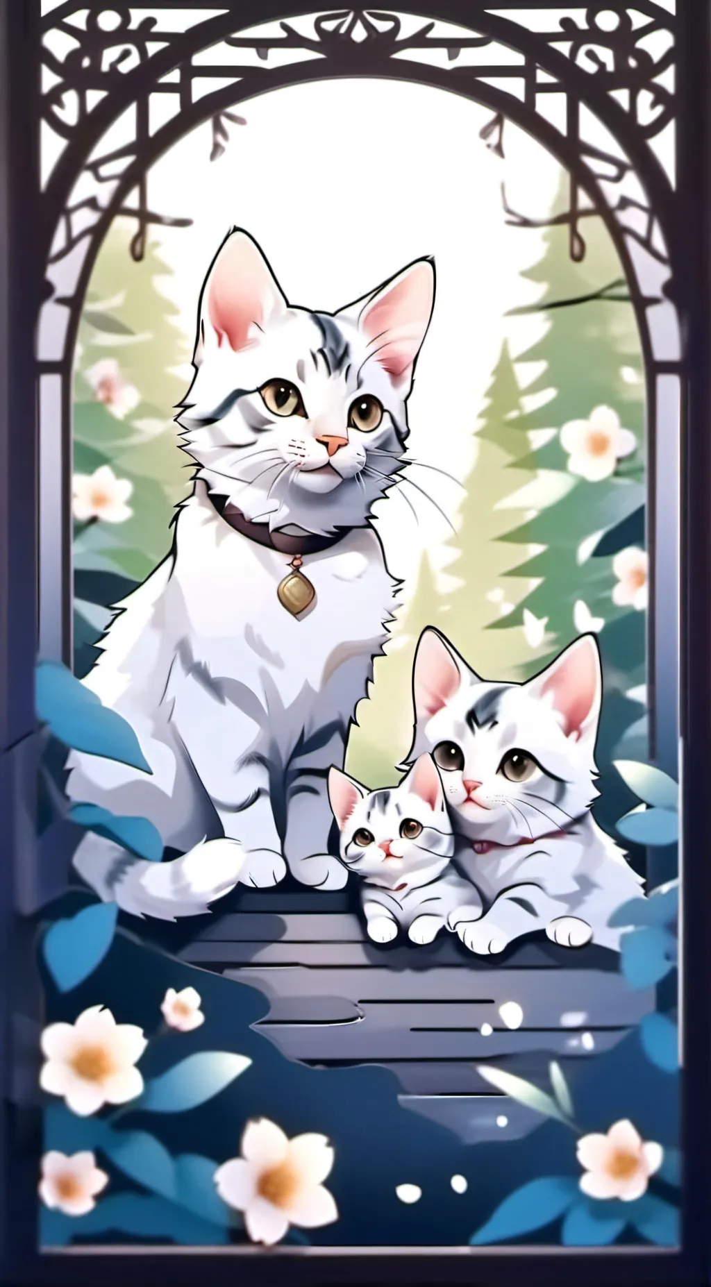 ai character: Cat family background