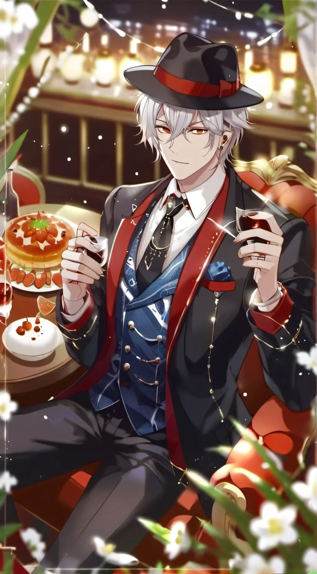ai character: Marco… background
